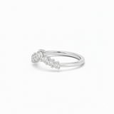 Bague en or blanc 18 carats