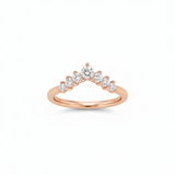 Bague en or rouge 18 carats