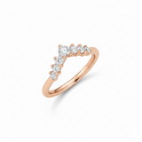 Bague en or rouge 18 carats