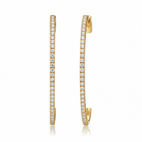 Boucles d'oreilles en or jaune 18 carats