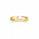 Bague en or jaune 18 carats