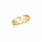 Bague en or jaune 18 carats