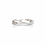Bague en or blanc 18 carats