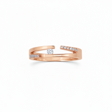 Bague en or rouge 18 carats