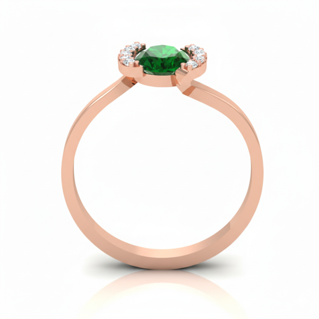 Bague en or rouge 18 carats