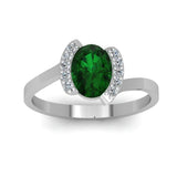 Bague en or blanc 18 carats