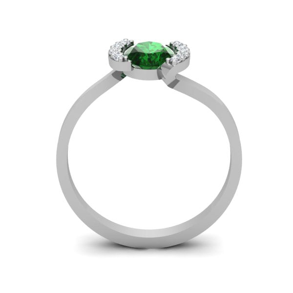 Bague en or blanc 18 carats