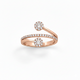 Bague en or rouge 18 carats