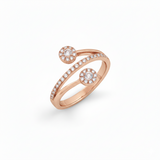 Bague en or rouge 18 carats 