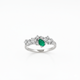 Bague en or blanc 18 carats