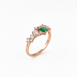 Bague en or rouge 18 carats