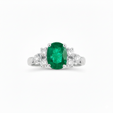 Bague en or blanc 18 carats