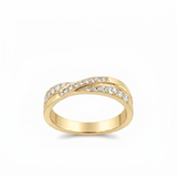 Bague en or jaune 18 carats 
