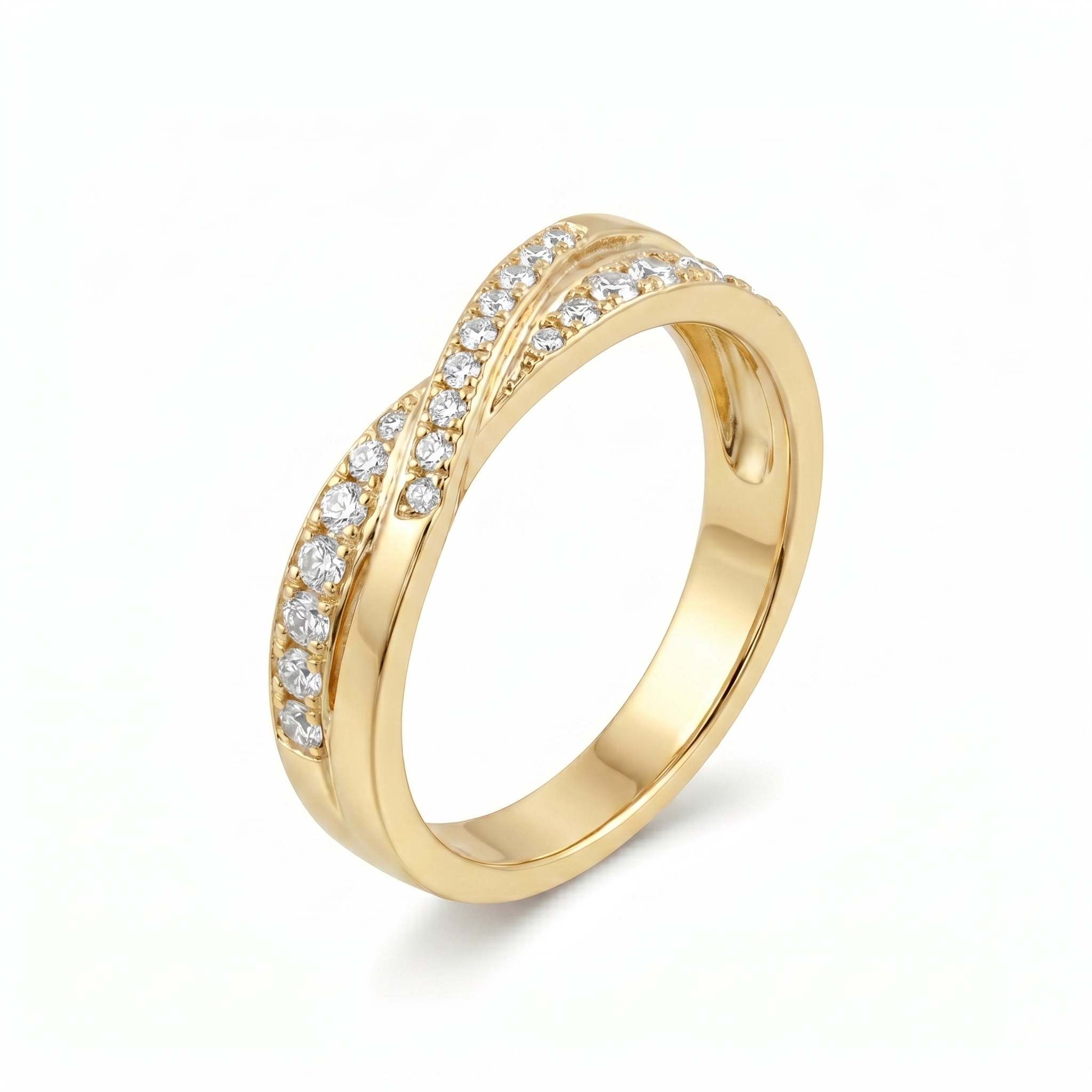 Bague en or jaune 18 carats 
