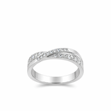 Bague en or blanc 18 carats 