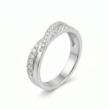 Bague en or blanc 18 carats 