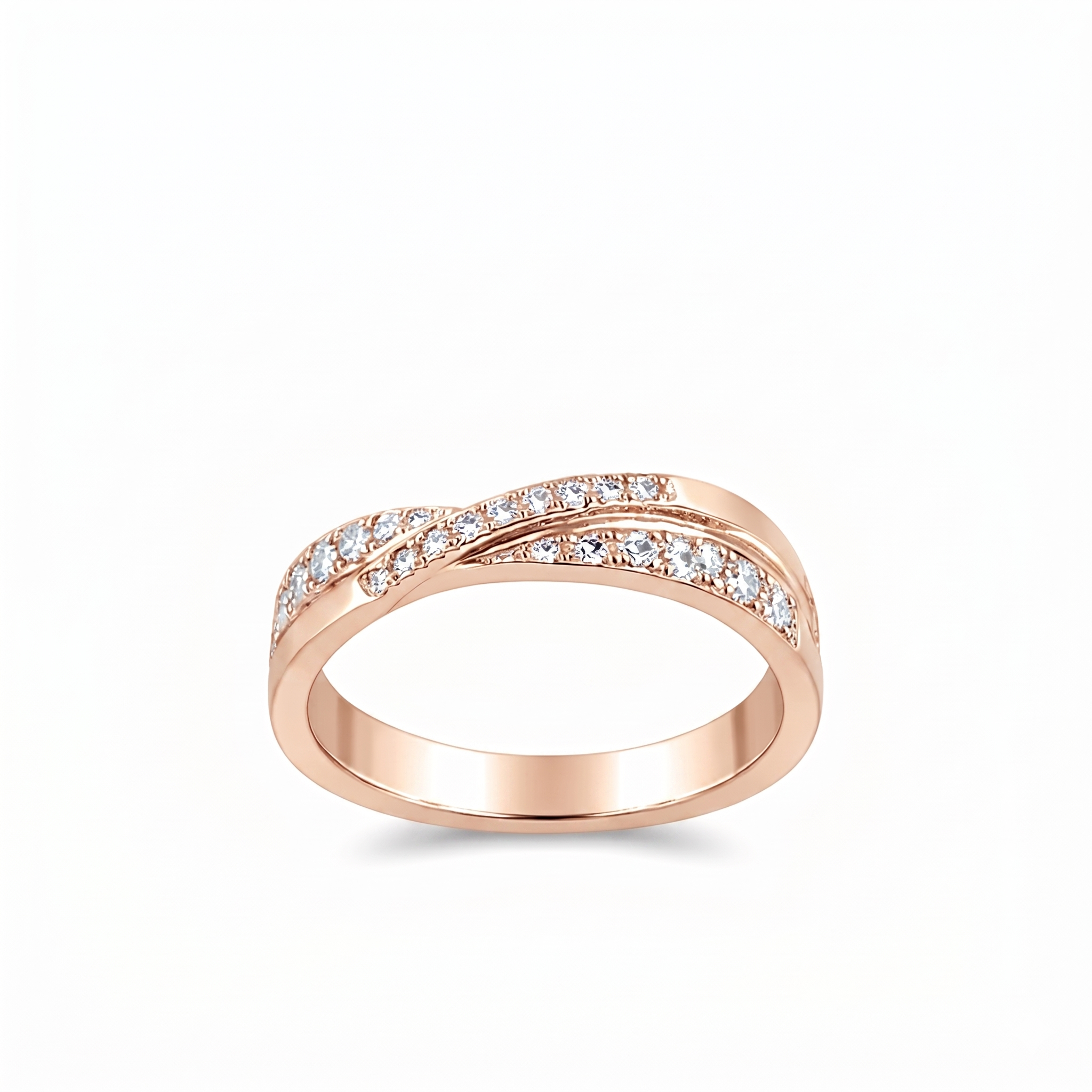 Bague en or rouge 18 carats