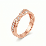 Bague en or rouge 18 carats 
