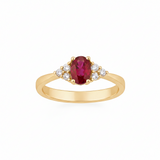 Bague en or jaune 18 carats 