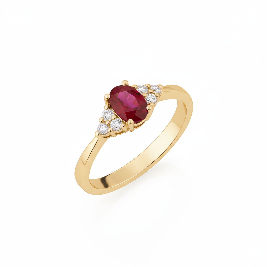 Bague en or jaune 18 carats 