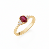 Bague en or jaune 18 carats 