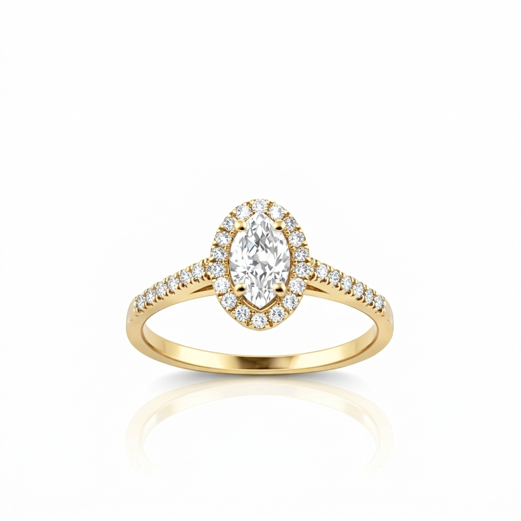 Bague en or jaune 18 carats