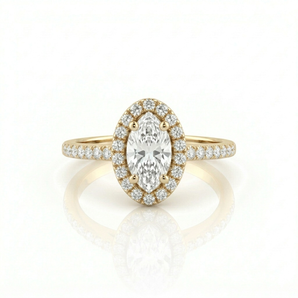 Bague en or jaune 18 carats 