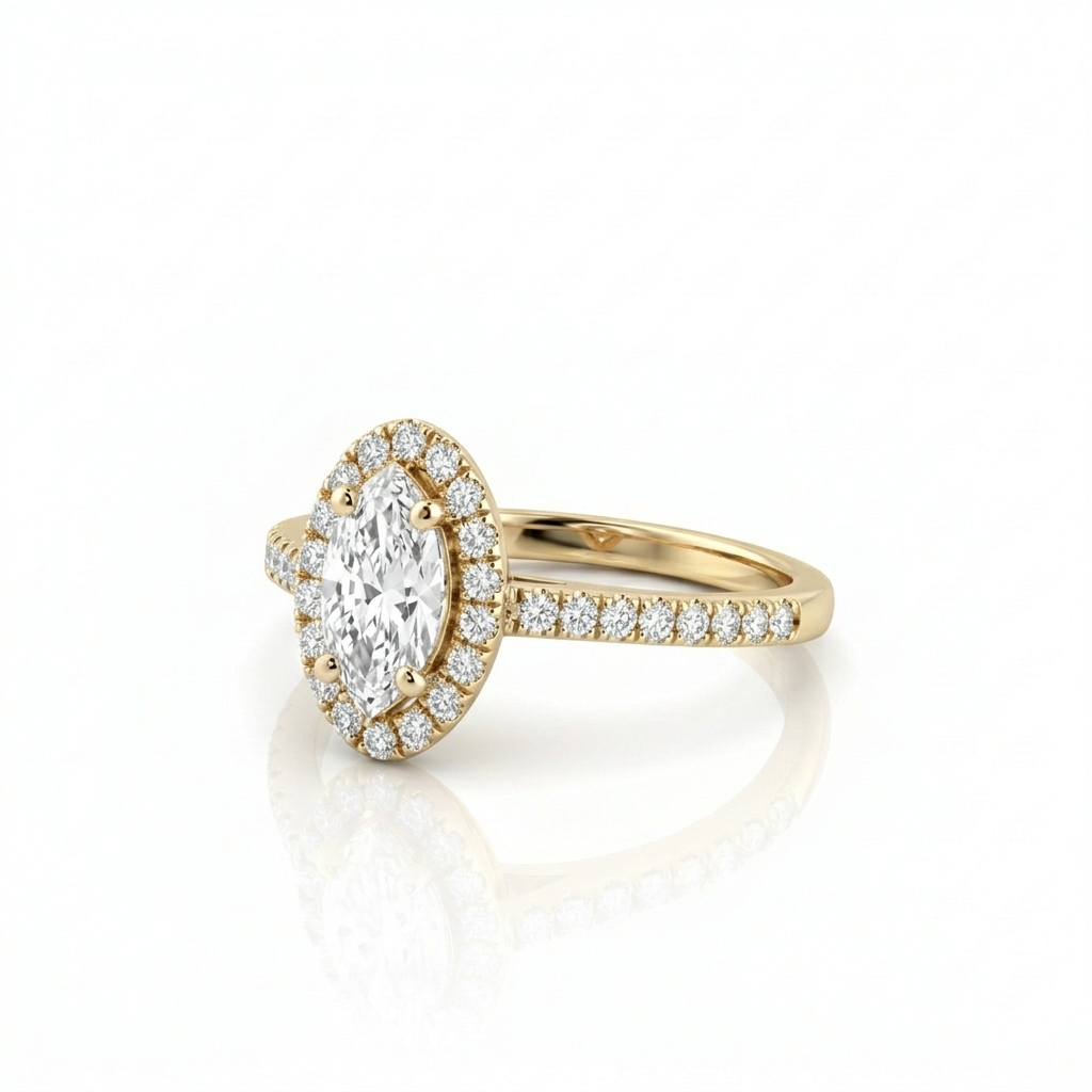 Bague en or jaune 18 carats