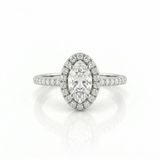 Bague en or blanc 18 carats 