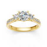Bague en or jaune 18 carats