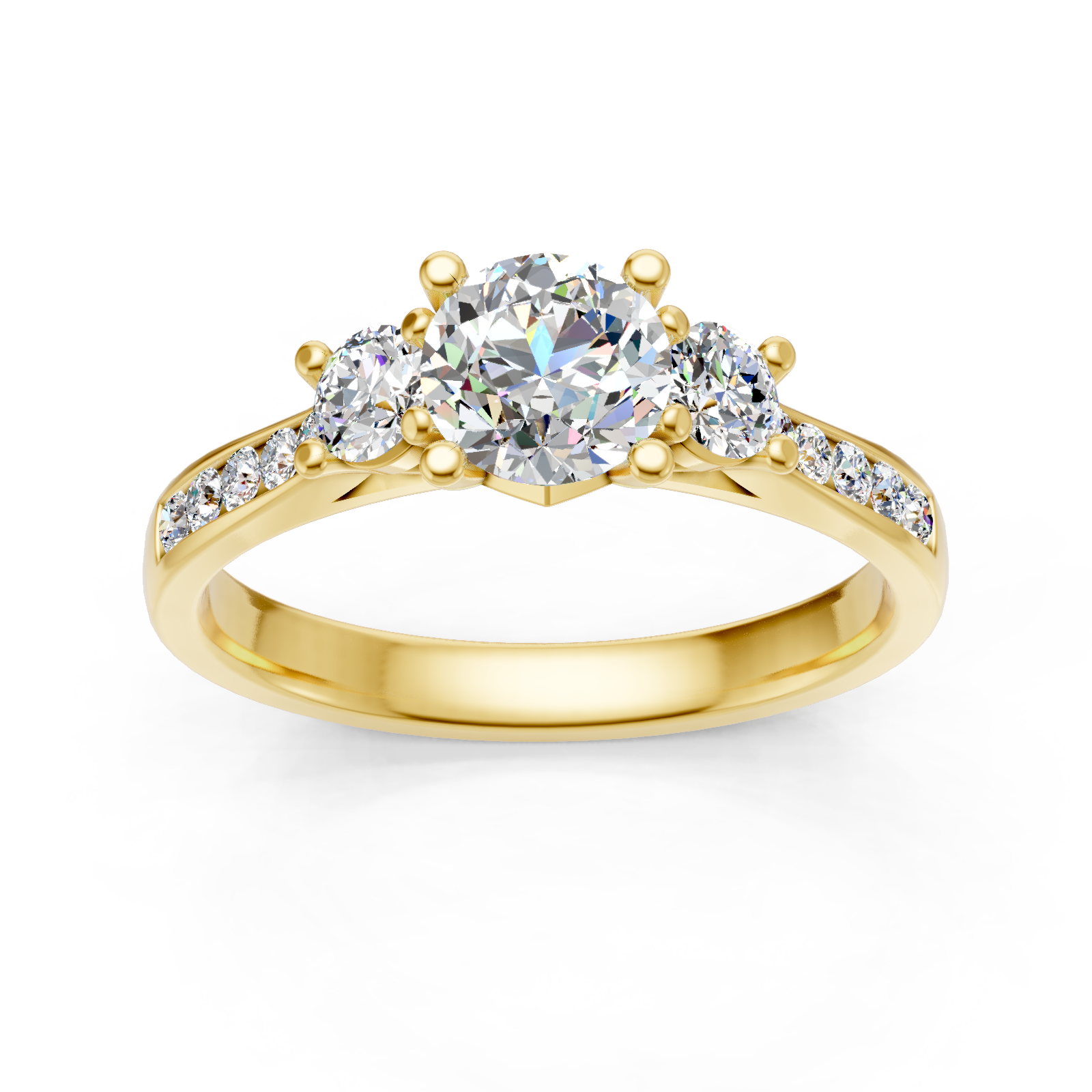 Bague en or jaune 18 carats