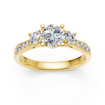 Bague en or jaune 18 carats