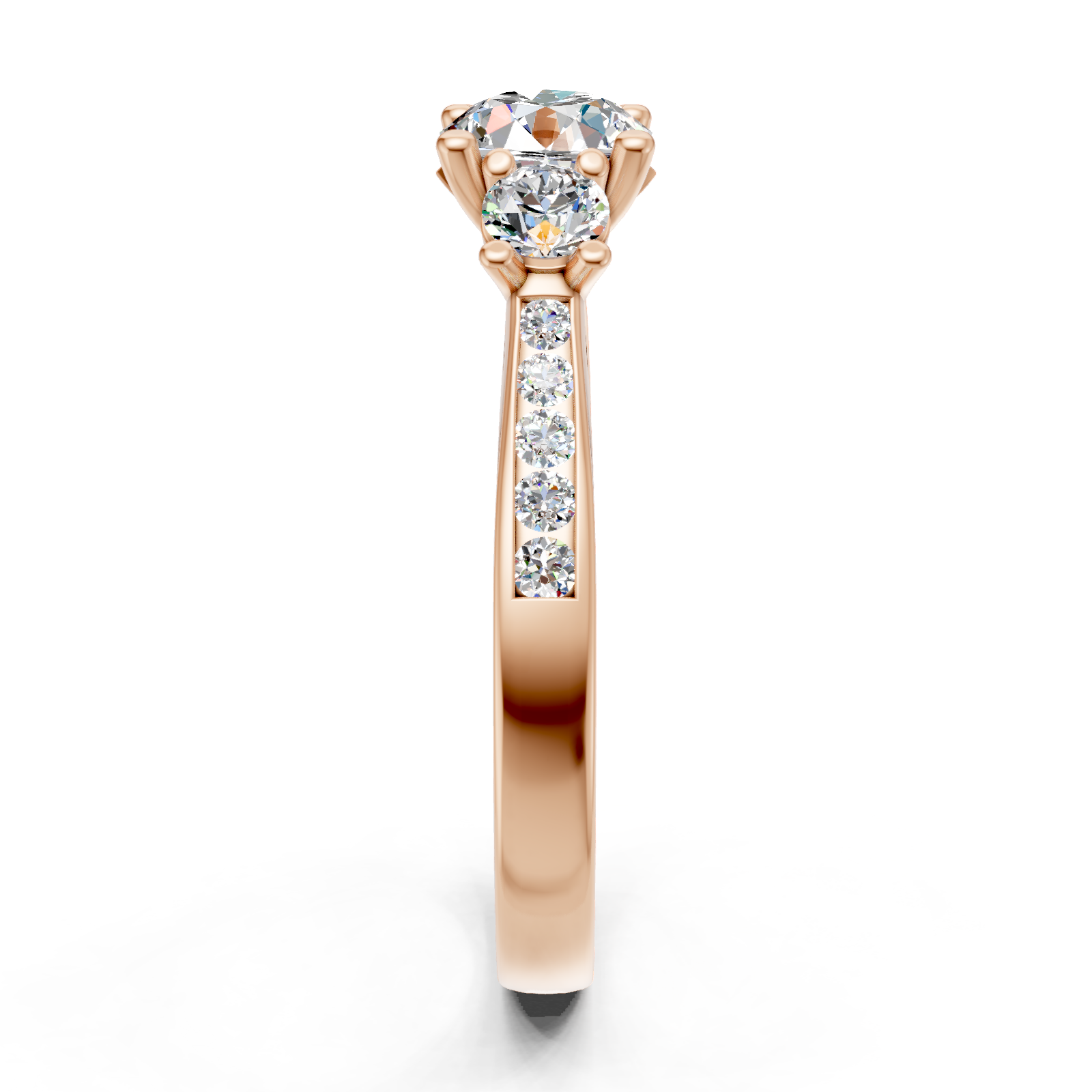 Bague en or rouge 18 carats