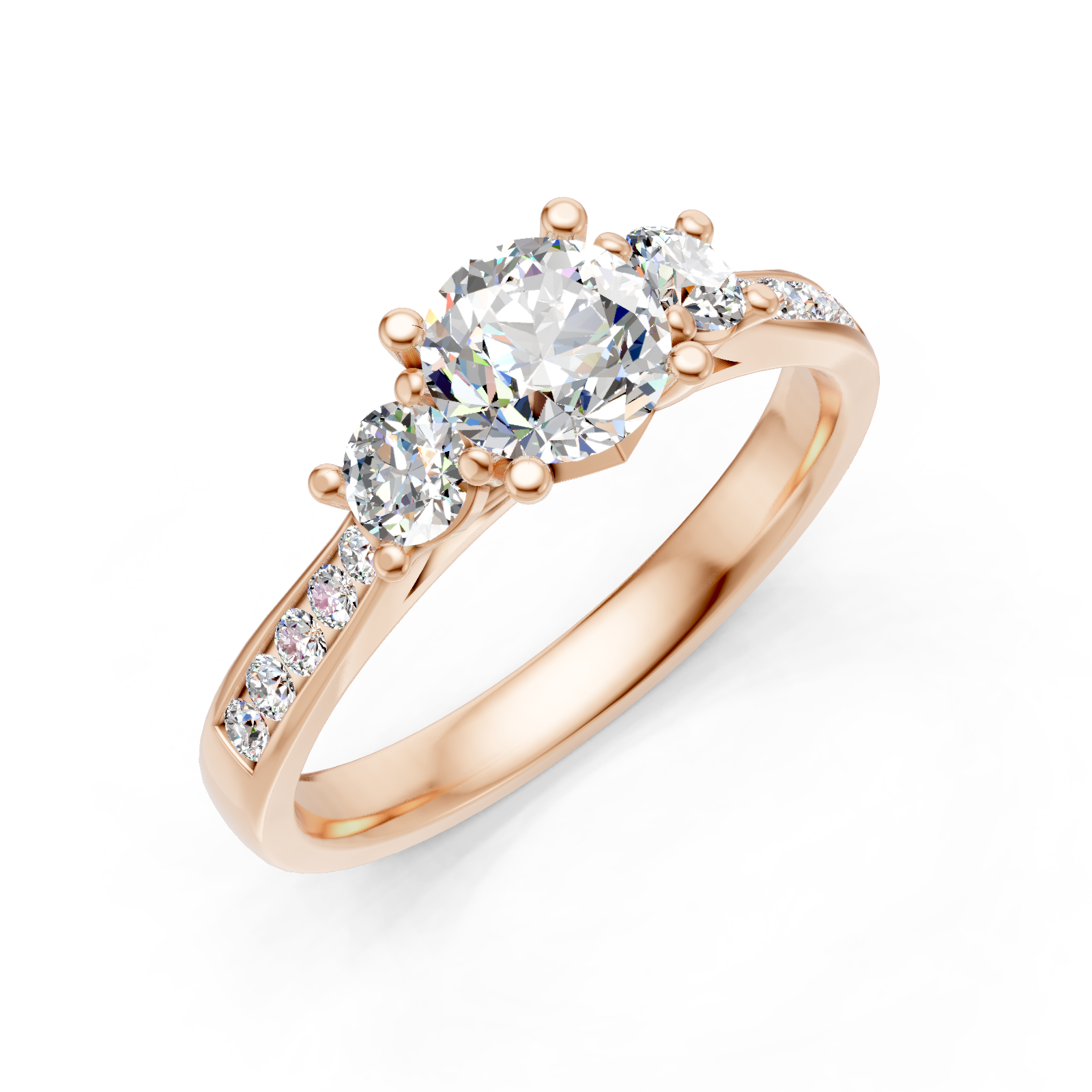 Bague en or rouge 18 carats