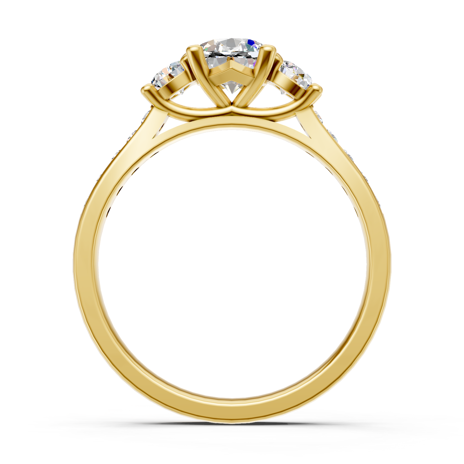 Bague en or jaune 18 carats