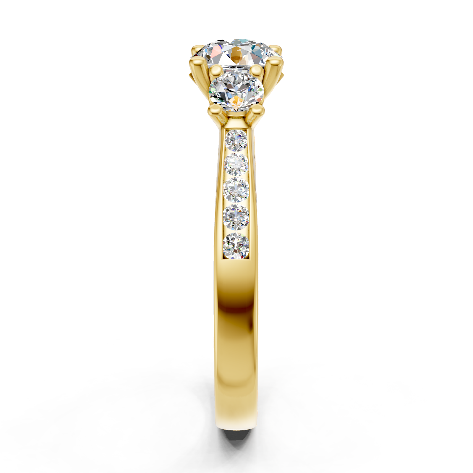 Bague en or jaune 18 carats