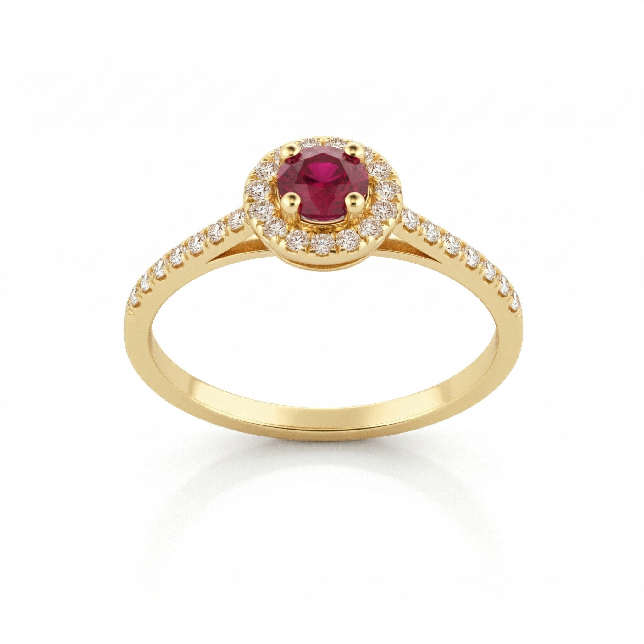 Bague en or jaune 18 carats