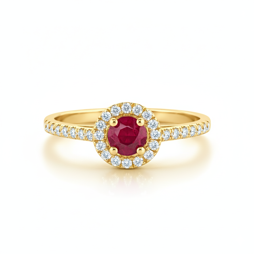 Bague en or jaune 18 carats 