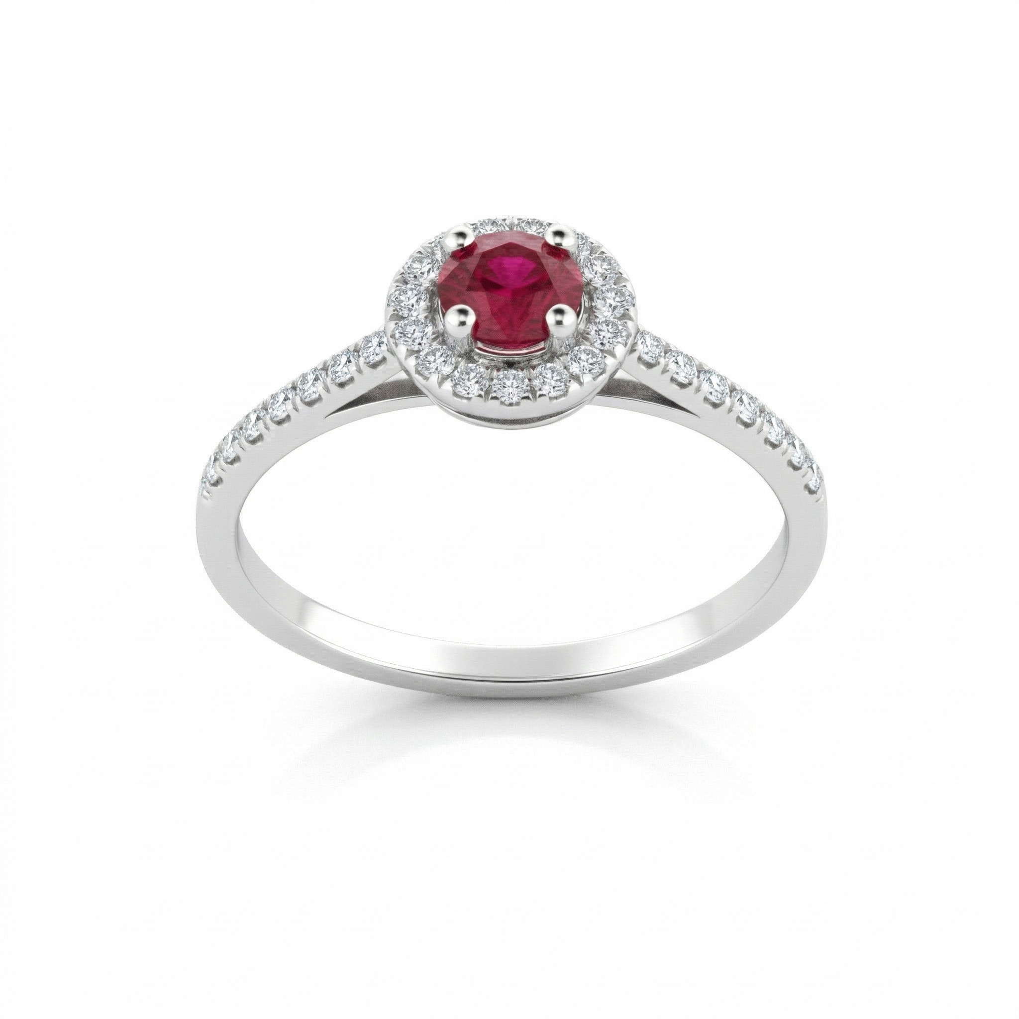 Bague en or blanc 18 carats