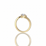 Bague en or jaune 18 carats