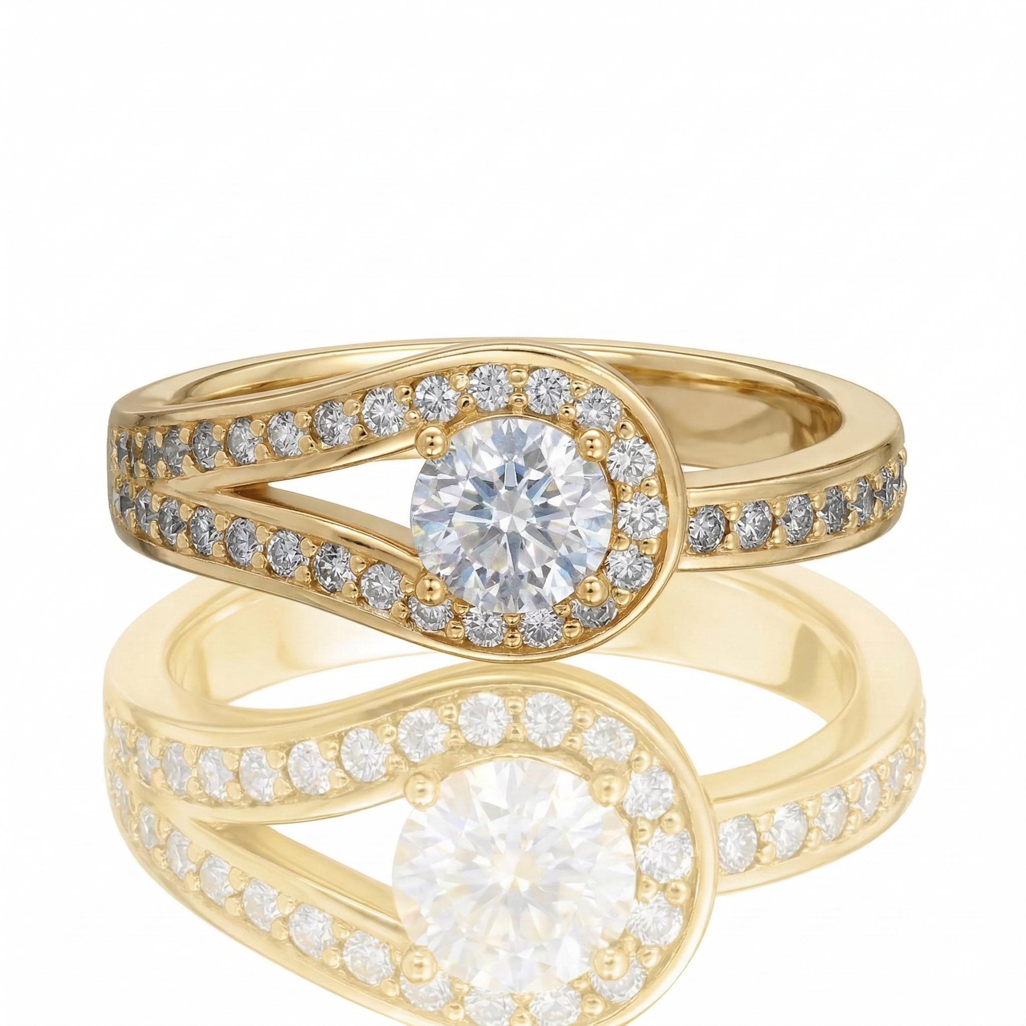 Bague en or jaune 18 carats
