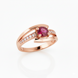 Bague en or rouge 18 carats