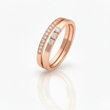 Bague Lucky en or rouge 18 carats