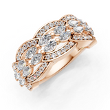 Bague en or rouge 18 carats