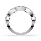 Bague en or blanc 18 carats 