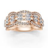 Bague en or rouge 18 carats