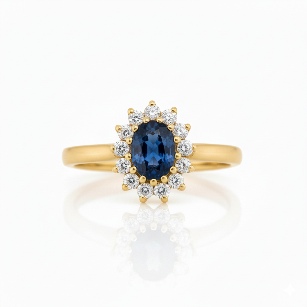 Bague en or jaune 18 carats
