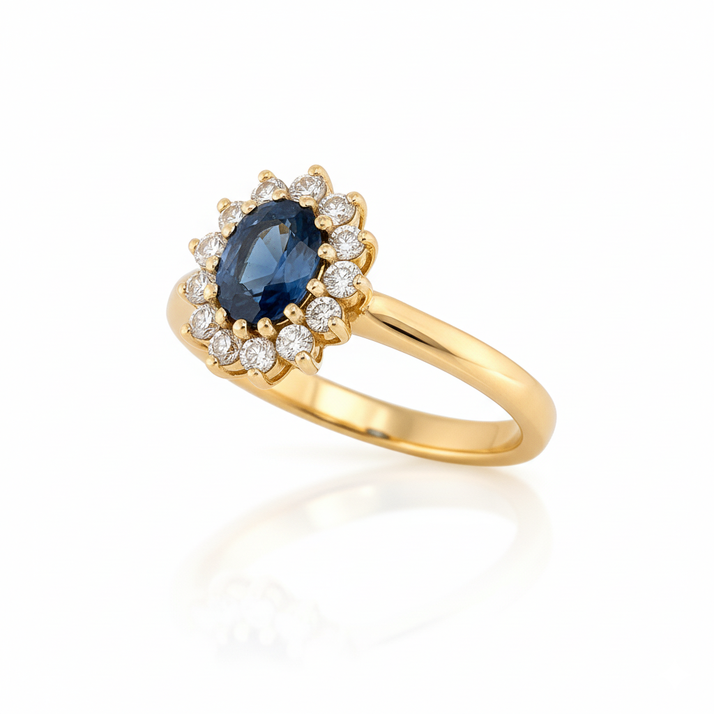 Bague en or jaune 18 carats