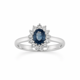 Bague en or blanc 18 carats