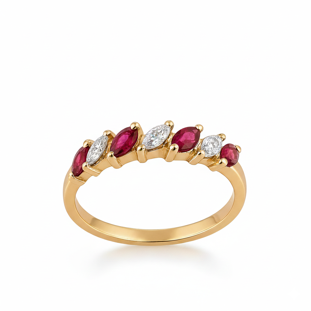 Bague en or jaune 18 carats 